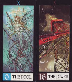 clamp tarot cards